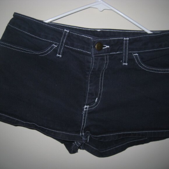 American Apparel High-Waisted Denim Shorts 29 - Picture 1 of 8